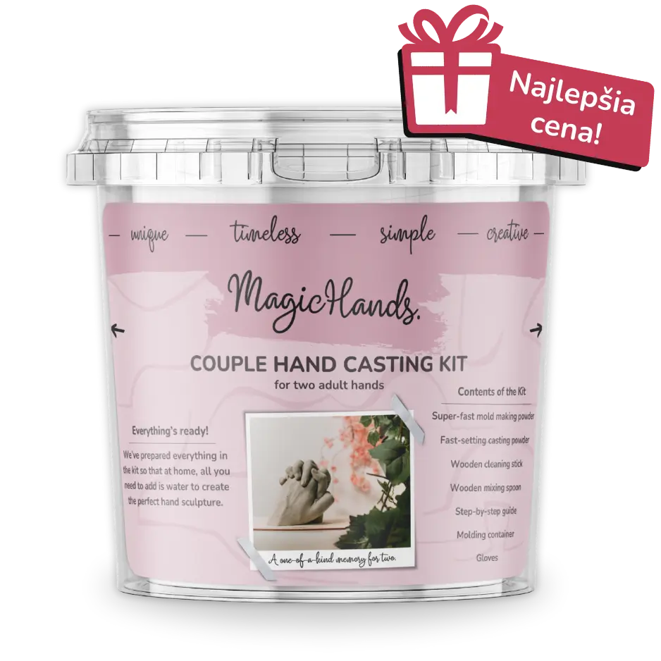 MagicHands. sada na odlievanie rúk – PÁR