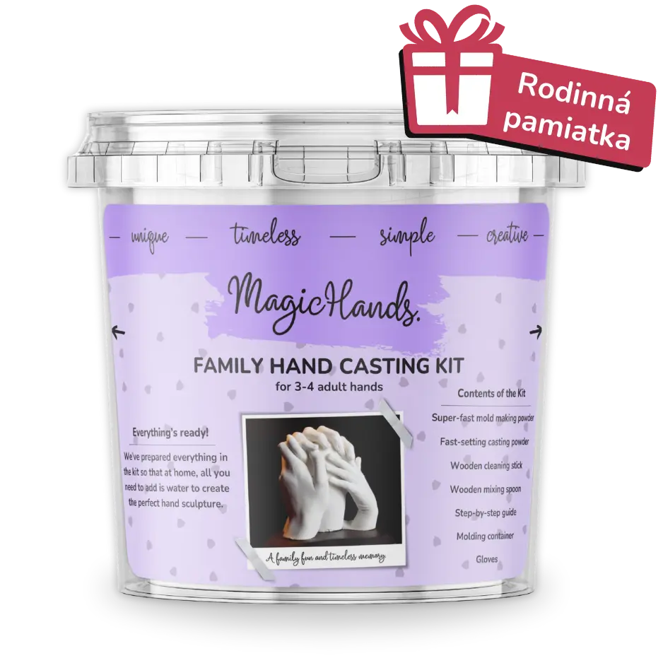 MagicHands. sada na odlievanie rúk – RODINA