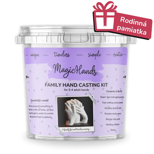 MagicHands. sada na odlievanie rúk – RODINA